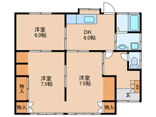 鹿児島県霧島市国分野口西【一戸建】の間取り