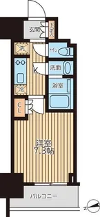 1Kの間取り画像