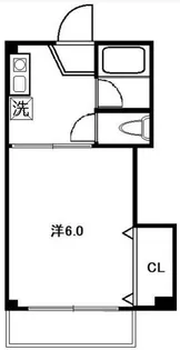 ロアールハイツ【1階】の間取り