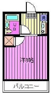 シティハウス宮原【2階】の間取り