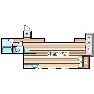 ジュネパレス【3階】の間取り