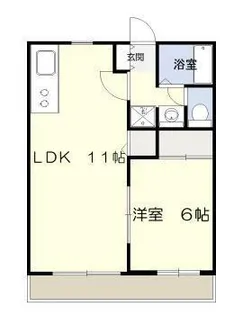 アボンリー【1階】の間取り