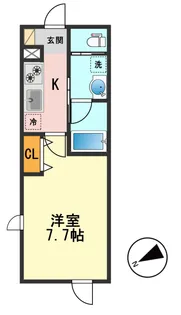 東京都葛飾区新小岩1【マンション】の間取り