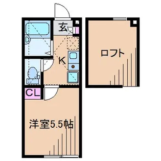 神奈川県横浜市港北区鳥山町【アパート】の間取り