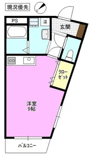ベルメゾン北斗【2階】の間取り
