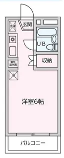 1Kの間取り画像