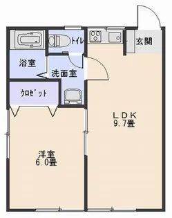 トキワハイツ【2階】の間取り