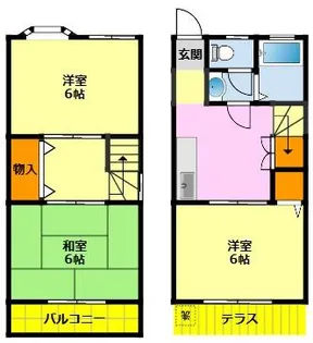コートハウスK&Mの間取り