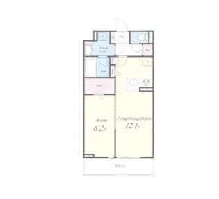 LUCIET SII(ルシエティーエスツー)【1階】の間取り