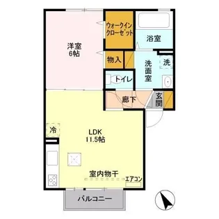 アーク【1階】の間取り