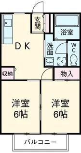 ルミエールC【2階】の間取り