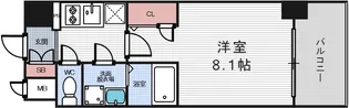 大阪府大阪市淀川区塚本3【マンション】の間取り