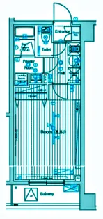 ブライズ下北沢【3階】の間取り