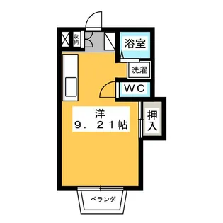 コーポグリーン【1階】の間取り