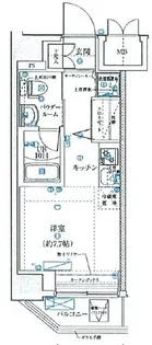 クラリッサ 川崎 ソレイユ【5階】の間取り