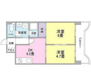 トスカーナ【3階】の間取り