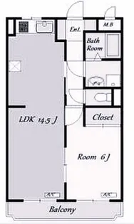 埼玉県深谷市上柴町西1【マンション】の間取り