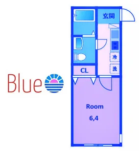ハッピーヒルズ長後【1階】の間取り