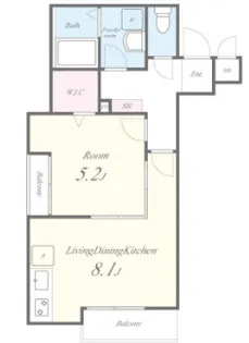 クィーンクェshoto【1階】の間取り