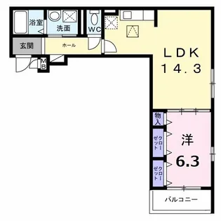 兵庫県神戸市垂水区西舞子1【アパート】の間取り