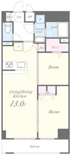 JPT RESIDENSE【5階】の間取り