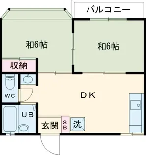 ポートハウスA【1階】の間取り