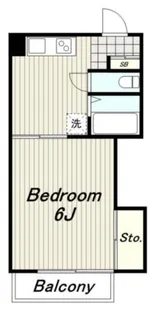 グランテージ89【4階】の間取り