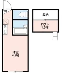 パンシオン町田【1階】の間取り