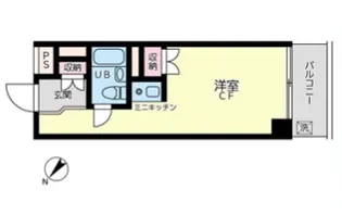 アイナレア掃部山【2階】の間取り