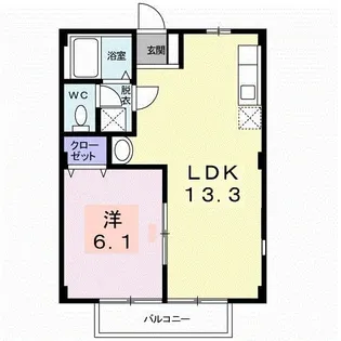 アクティブカトウ【2階】の間取り