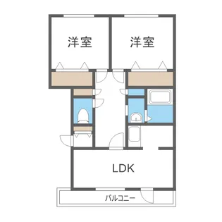 グリーンパレス【7階】の間取り