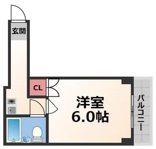 オーシャン長瀬北【3階】の間取り