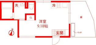 ALLIER N棟【1階】の間取り