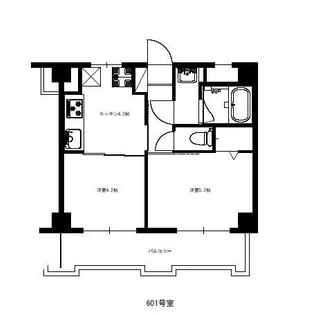 マ・ジュール【6階】の間取り
