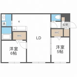 メルベイユ元町【3階】の間取り