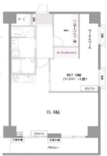 サンハイツ大和第2【8階】の間取り
