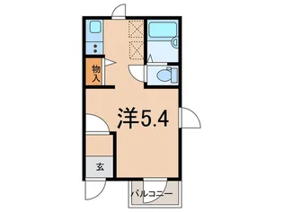 シュエット新子安【2階】の間取り