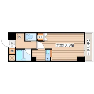 フォレスト・ヒル仙台青葉【2階】の間取り