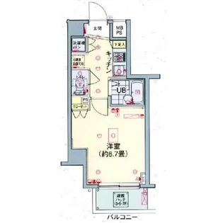 パレ・ホームズ芦花公園【2階】の間取り