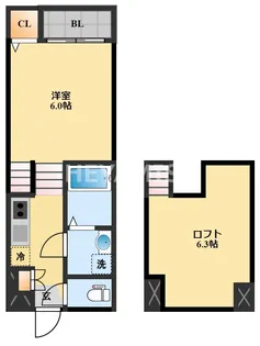 MODERN PALAZZO 多良見IC【1階】の間取り