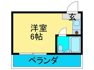 ベルファイブ【2階】の間取り