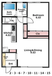 aile【1階】の間取り
