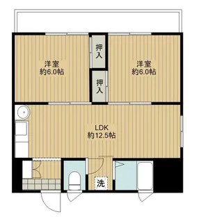 高松センタービル【4階】の間取り