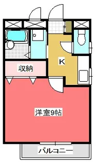 木村ハイツ【1階】の間取り