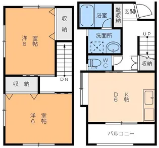 スペースハウスの間取り