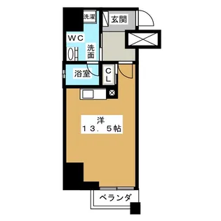 アーデン東別院【2階】の間取り
