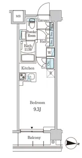 ジオエント中野弥生町【5階】の間取り