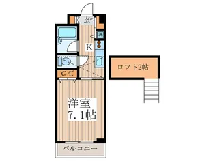 プルミエ【6階】の間取り