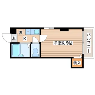 ニューハイムニュー【1階】の間取り