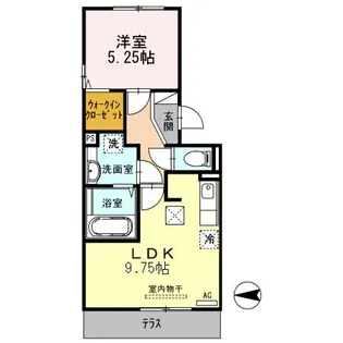 リーベン バウム【1階】の間取り